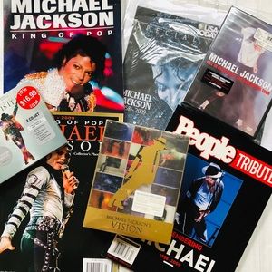Michael Jackson Memorabilia Lot